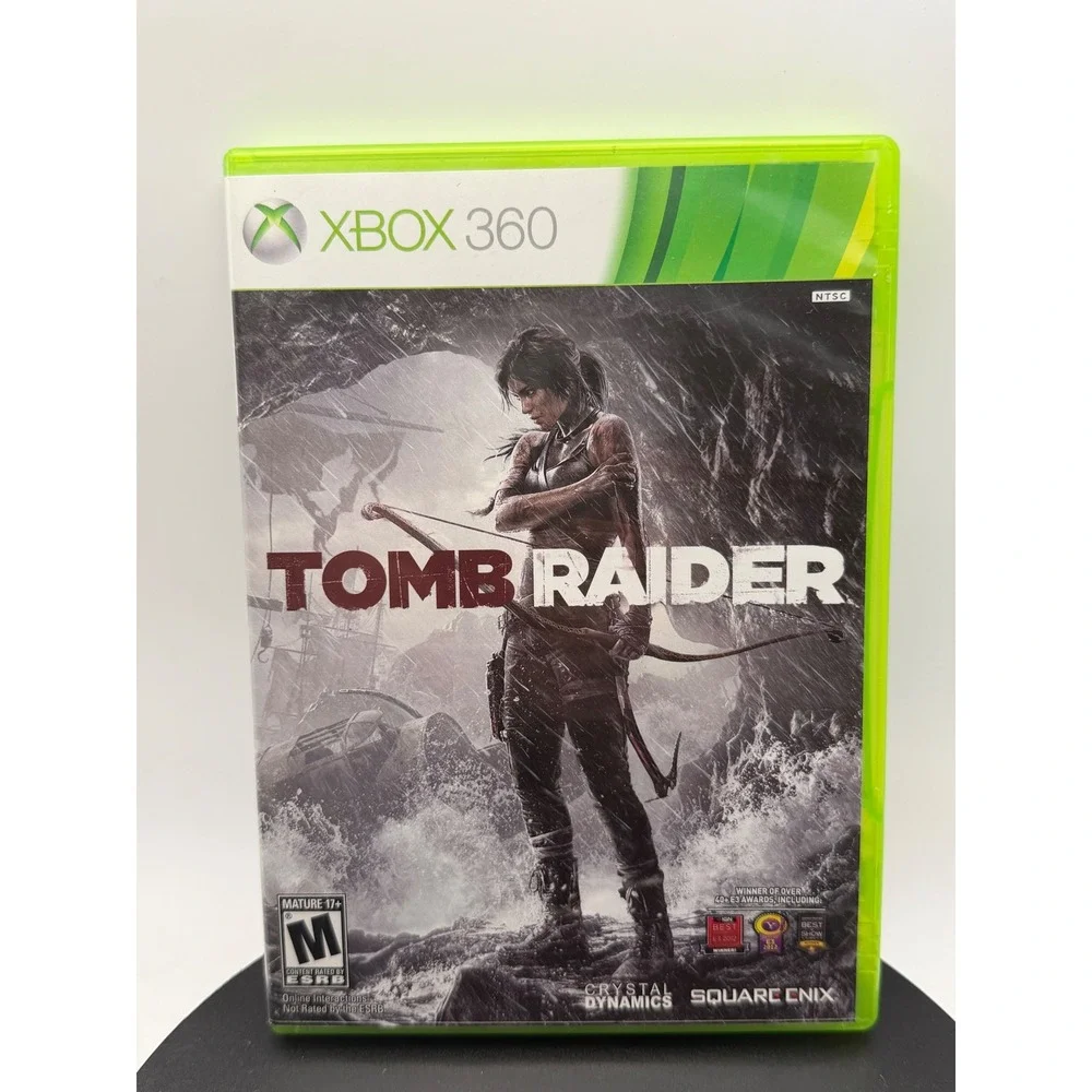 Tomb Raider Xbox 360 Square Enix Crystal Dynamics Action Adventure Game 2013